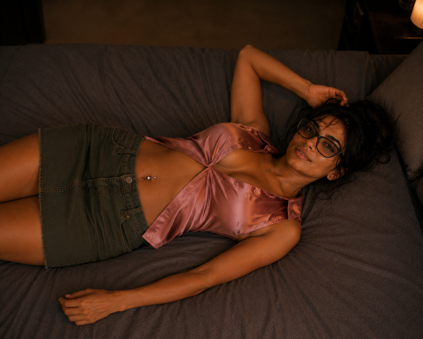 Pink Satin Seduction